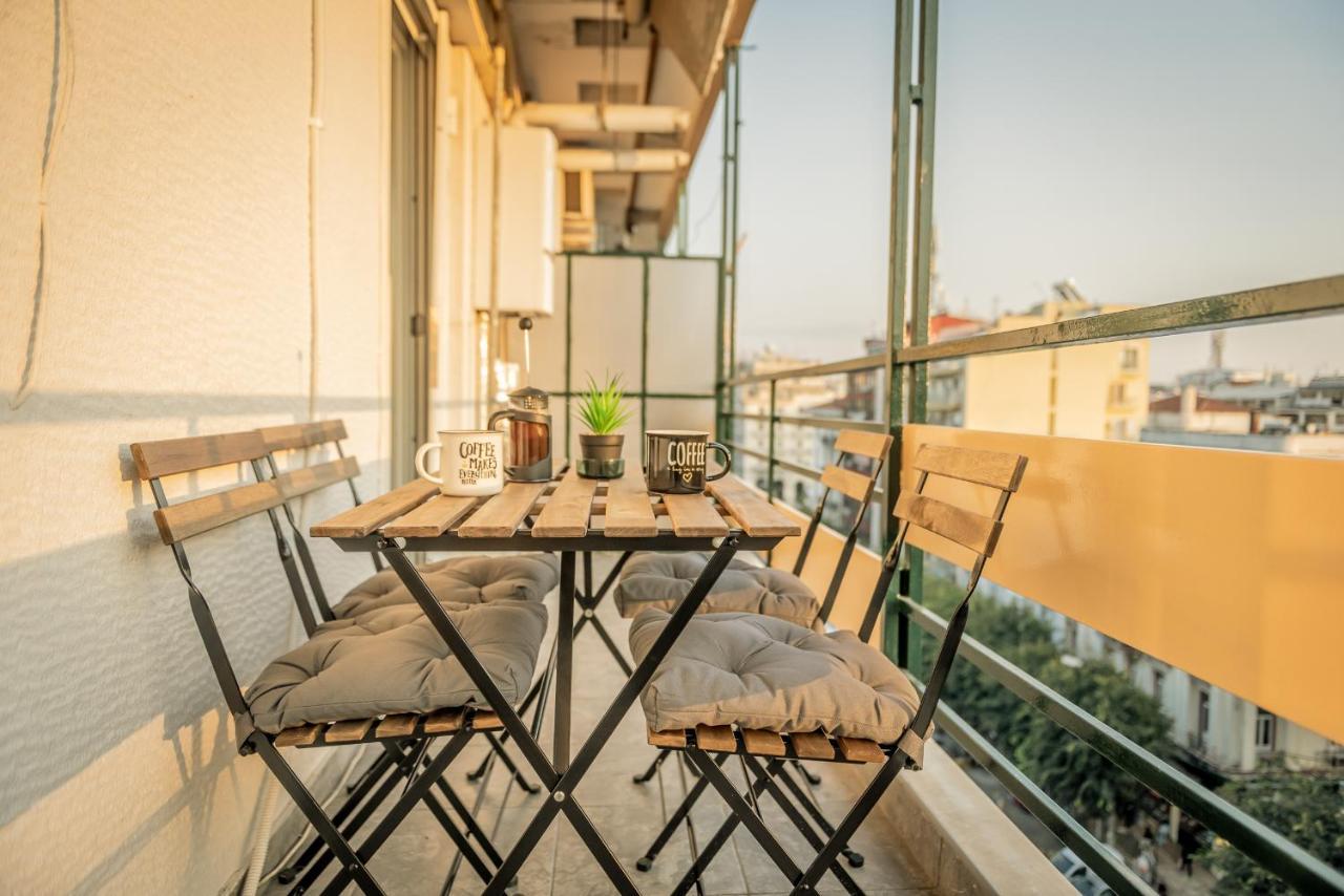Hermes Apartment On Aristotelous Midas Home Thessaloníki Exteriör bild